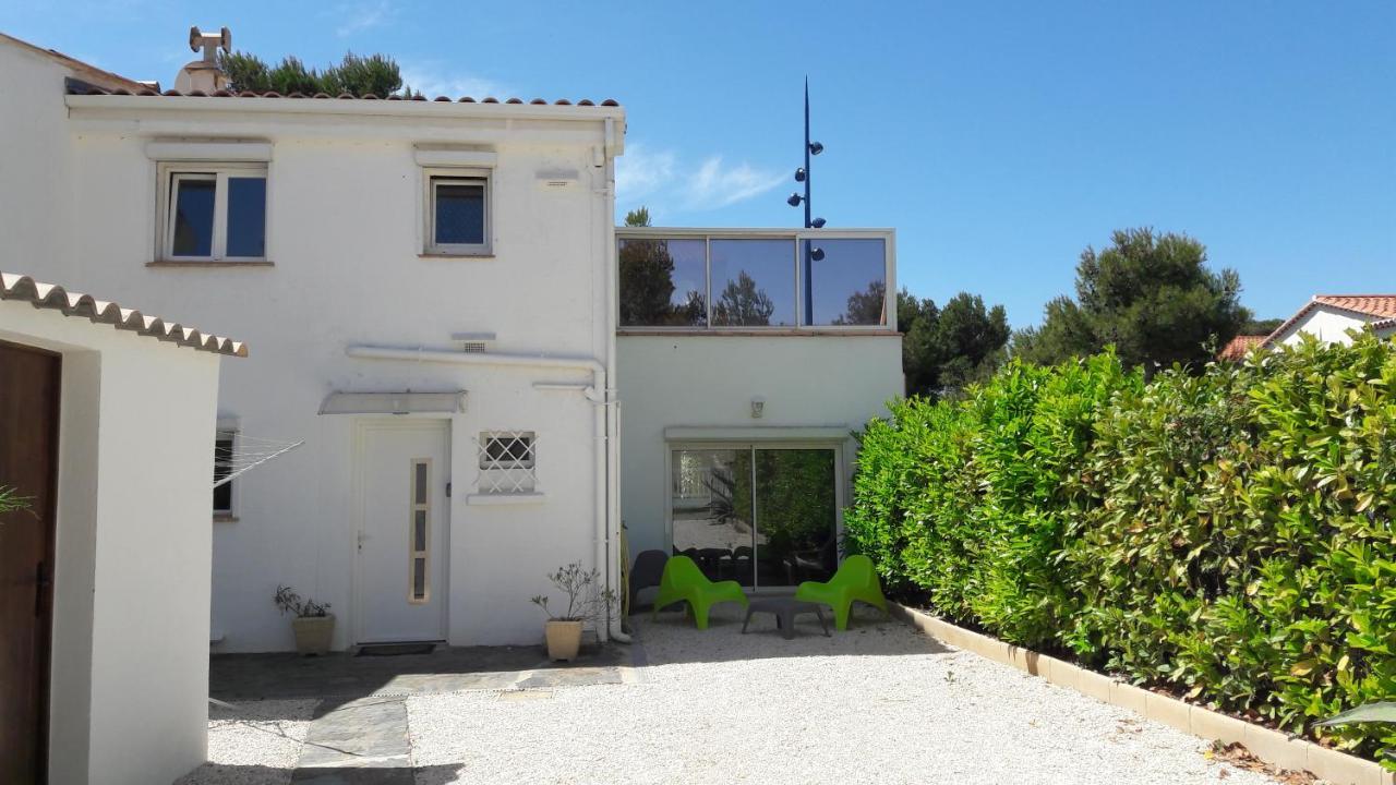 Cote Indigo - Villa 7 Personnes, 3 Chambres, 3 Terrasses - A 150 De La Mer Saint-Pierre-la-Mer  外观 照片