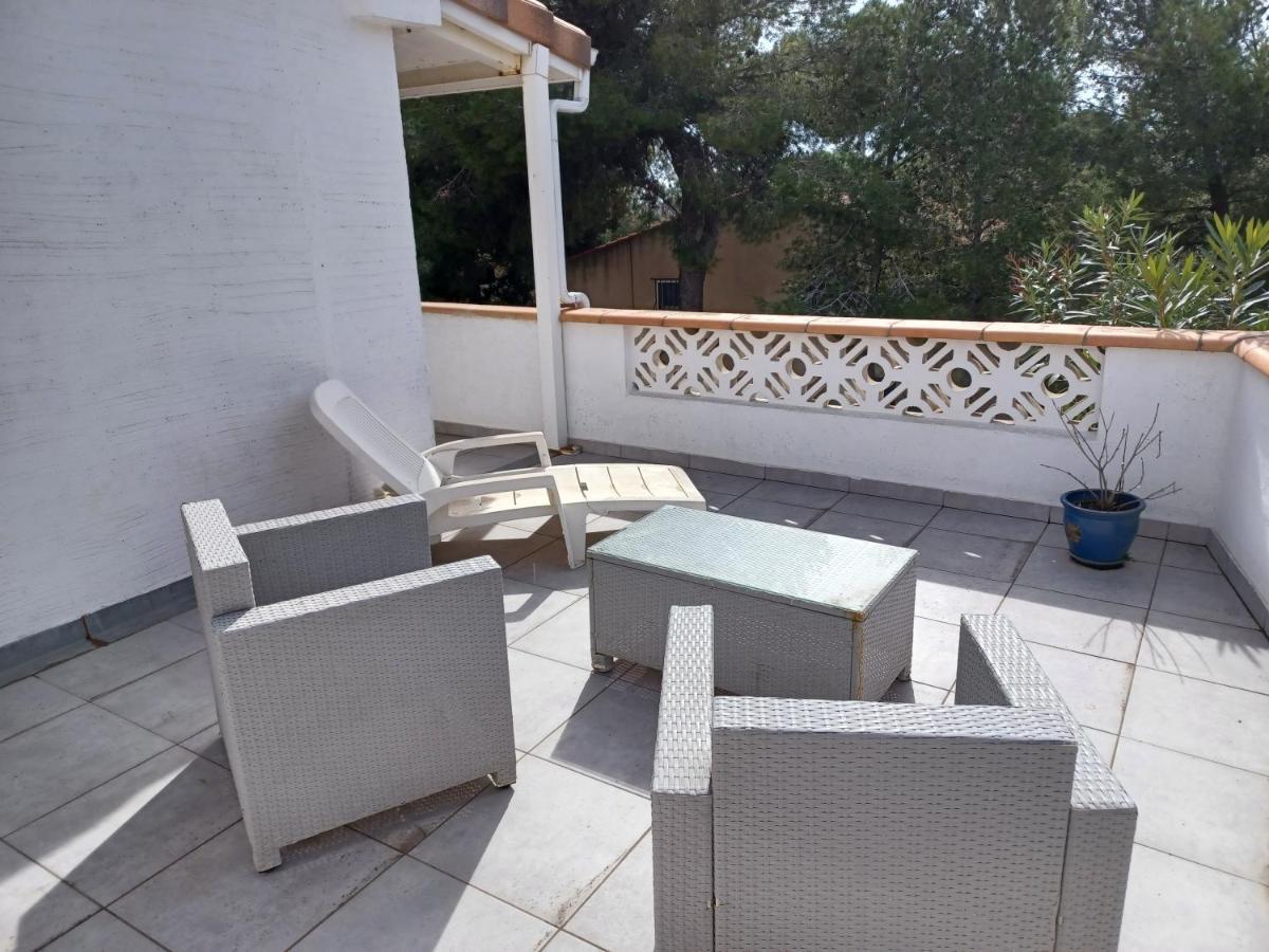 Cote Indigo - Villa 7 Personnes, 3 Chambres, 3 Terrasses - A 150 De La Mer Saint-Pierre-la-Mer  外观 照片